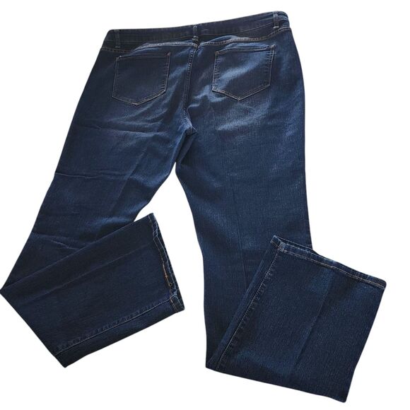 Soho New‎ York Company Womens Blue Bootcut Jeans Plus Size 18 - Picture 2 of 10